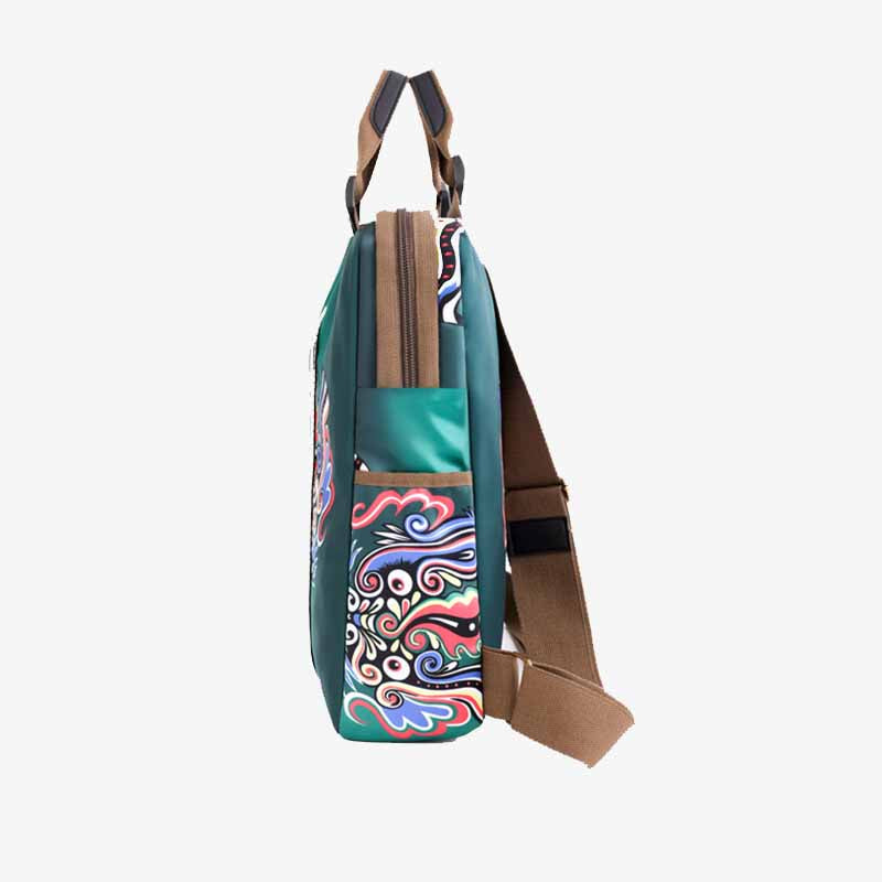 Stilvoller, auffälliger Rucksack, leichte, schlanke Pendlertasche aus Nylon für Damen
