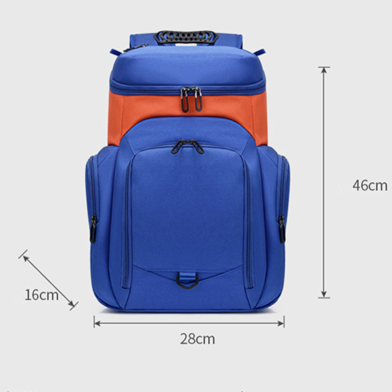 Damen Herren Multifunktionale Basketballtasche Großer Outdoor-Trainings-Sportrucksack