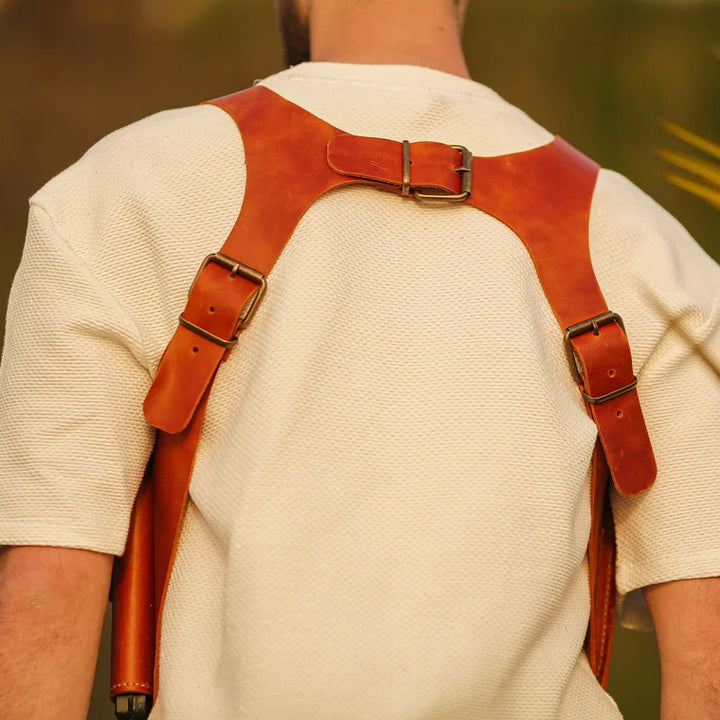 Unterarmholster Retro Mittelalter Cosplay Verstellbare Ledergeldbörse für Männer