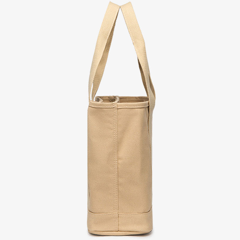 Große Unterarmtasche für Damen, wichtige Canvas-Handtasche mit sicherem