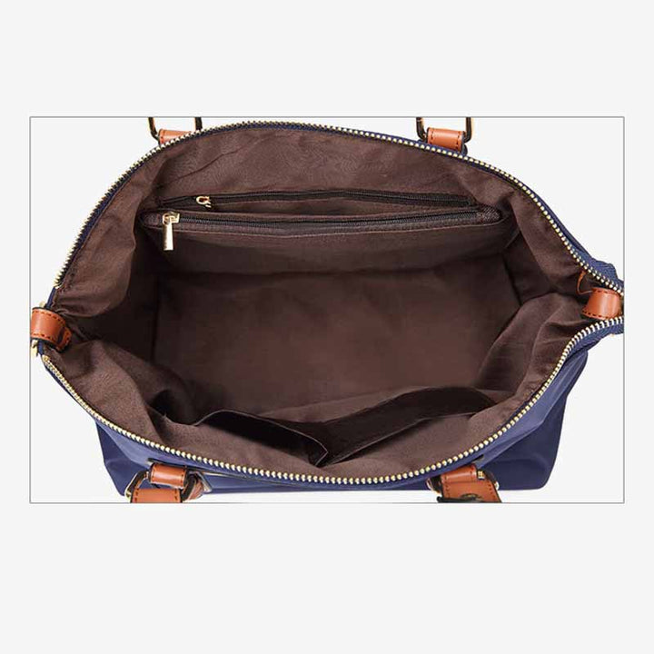 Klassisches Taschenset, minimalistische Oxford-Tasche mit Henkel, Umhängetasche