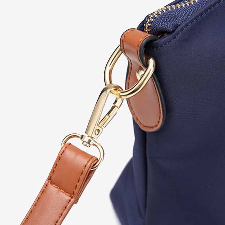 Klassisches Taschenset, minimalistische Oxford-Tasche mit Henkel, Umhängetasche