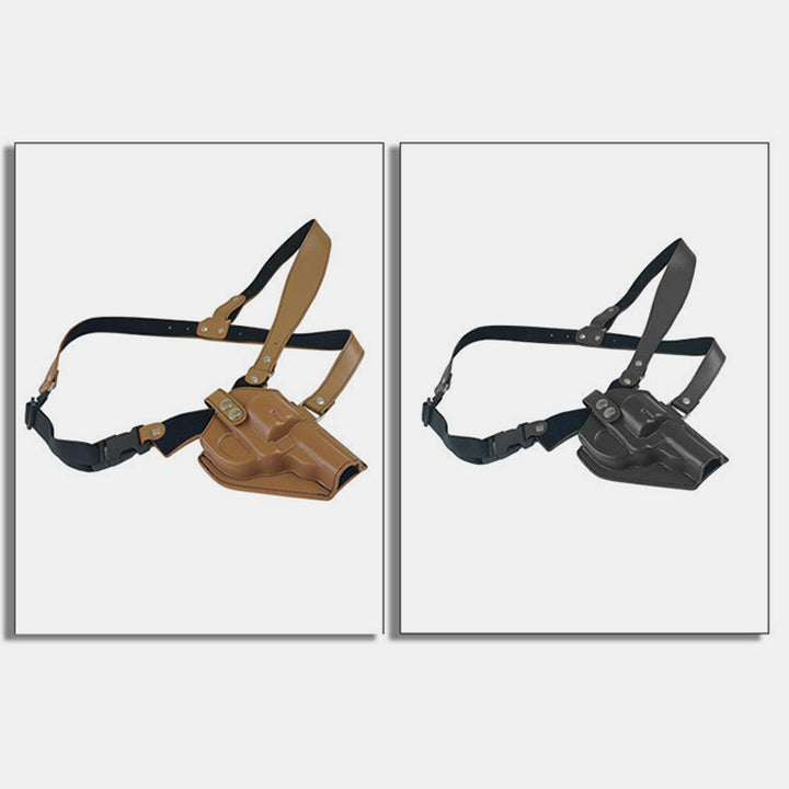 Taktische Lederholster Outdoor Tragbare Umhängetasche für Frauen Männer
