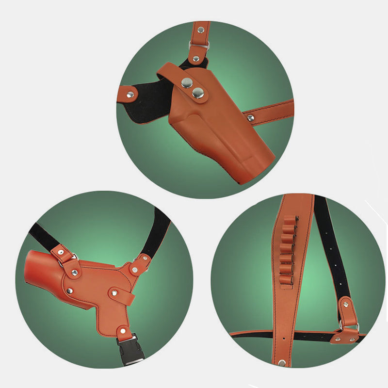 Universelles Echtlederholster, verstellbares Unterarm-Schulterholster