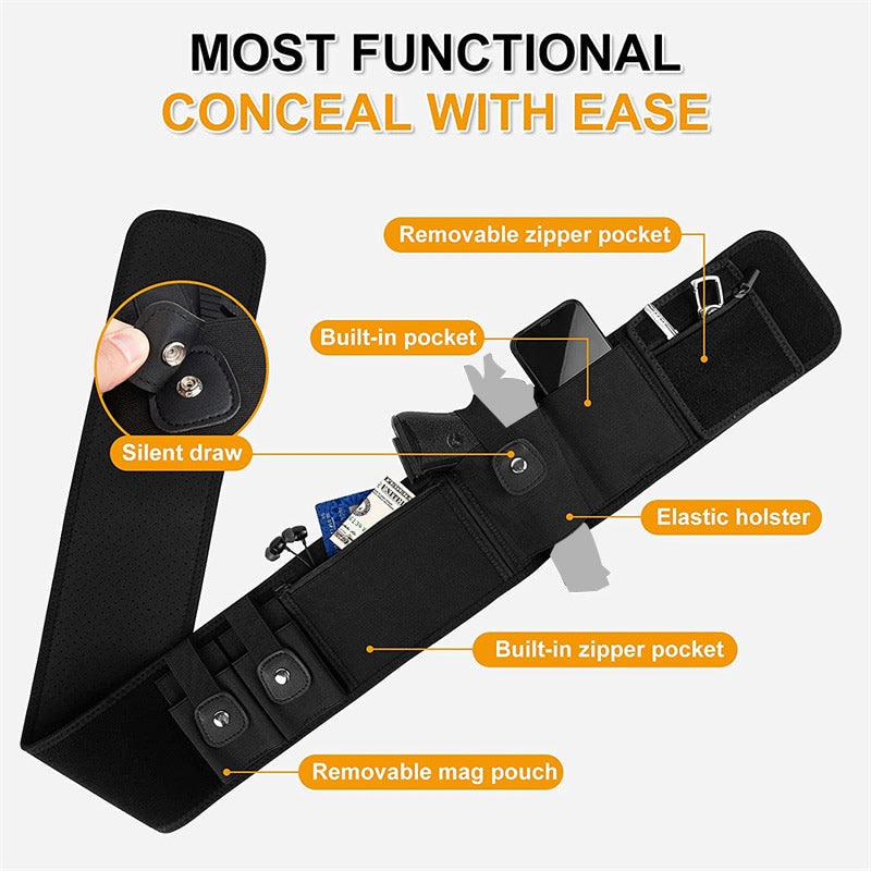 Multifunktionales Holster für Outdoor-Sportarten, taktische, atmungsaktive Gürteltasche