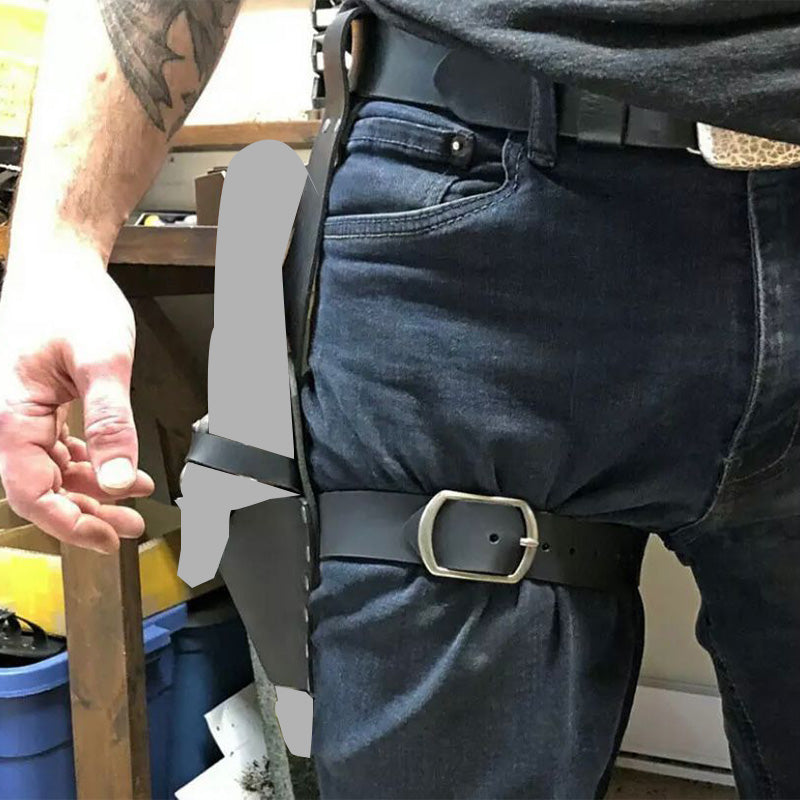 Mittelalterliches Lederholster Steampunk Renaissance Halter Requisiten für Cosplay