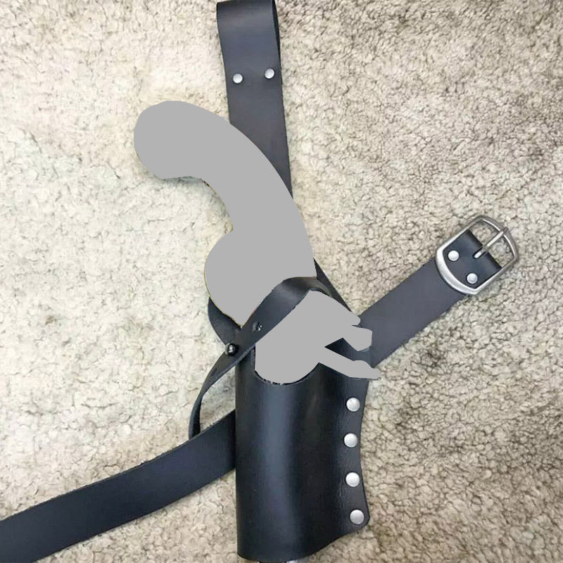 Mittelalterliches Lederholster Steampunk Renaissance Halter Requisiten für Cosplay