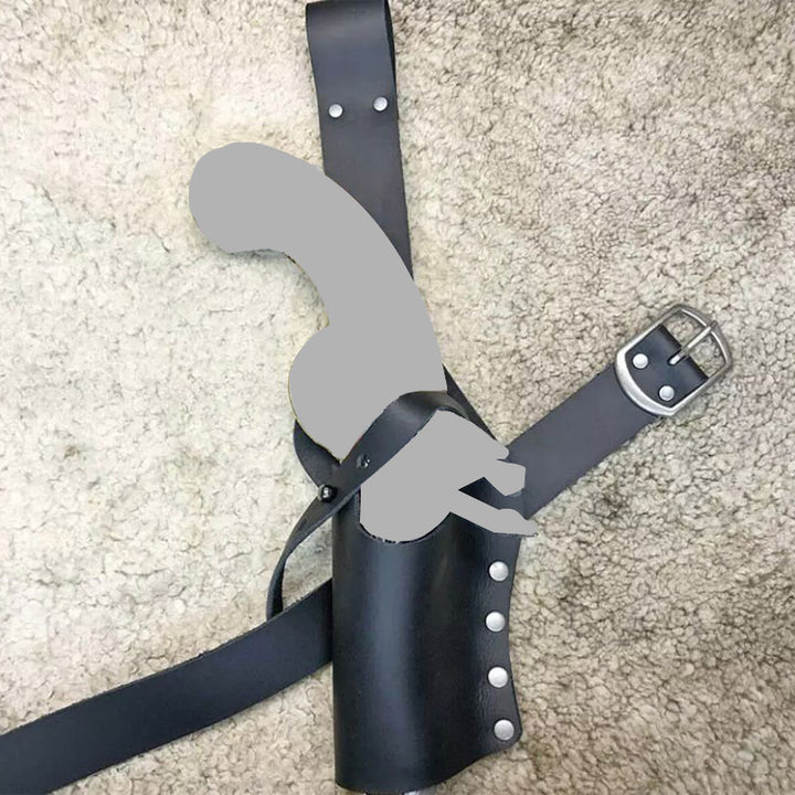 Mittelalterliches Lederholster Steampunk Renaissance Halter Requisiten für Cosplay