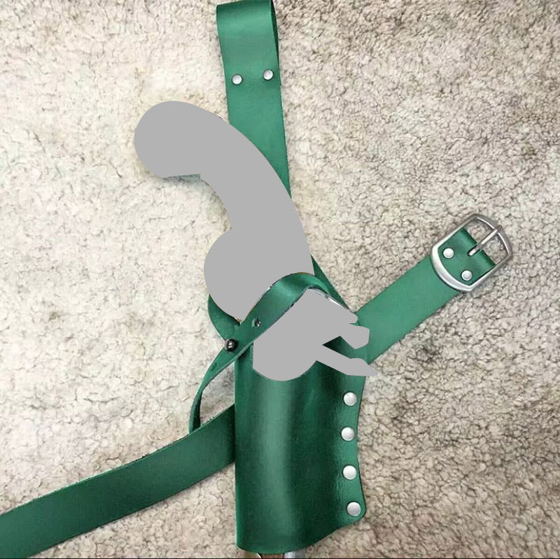 Mittelalterliches Lederholster Steampunk Renaissance Halter Requisiten für Cosplay
