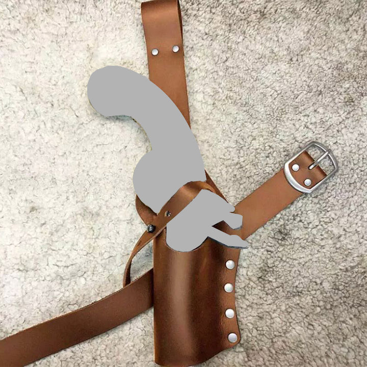 Mittelalterliches Lederholster Steampunk Renaissance Halter Requisiten für Cosplay