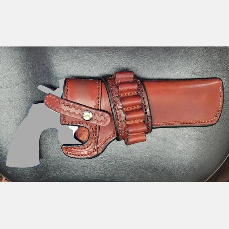 Westernholster für Cosplay Mittelalterliches Leder Verdeckter Schutzholster