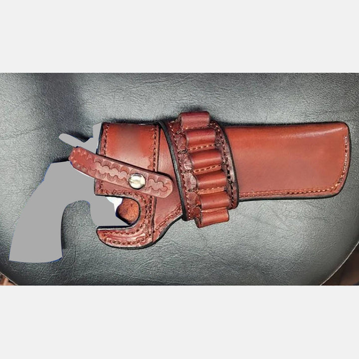 Westernholster für Cosplay Mittelalterliches Leder Verdeckter Schutzholster