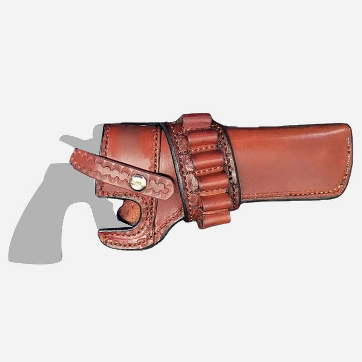 Westernholster für Cosplay Mittelalterliches Leder Verdeckter Schutzholster