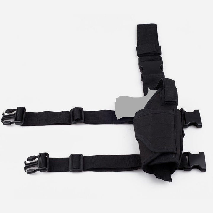 Taktische Beintasche für den Außenbereich, Camouflage-Farbe, langlebiges Oxford-Holster