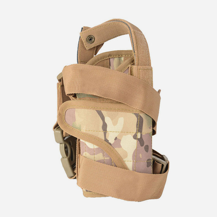 Taktische Beintasche für den Außenbereich, Camouflage-Farbe, langlebiges Oxford-Holster