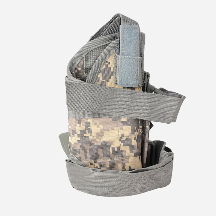 Taktische Beintasche für den Außenbereich, Camouflage-Farbe, langlebiges Oxford-Holster