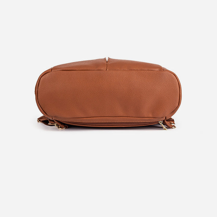 Multifunktionale Tragetasche für Mama, verstellbarer großer Retro-Rucksack für Damen