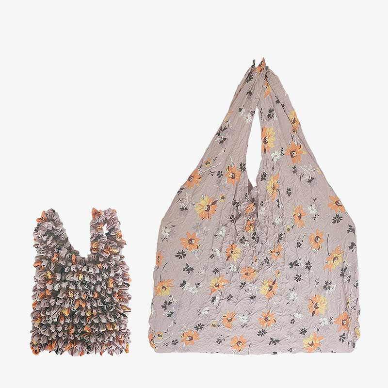 Teleskop-Plissee-Tasche für Damen, multifunktionale, flexible Einkaufshandtasche