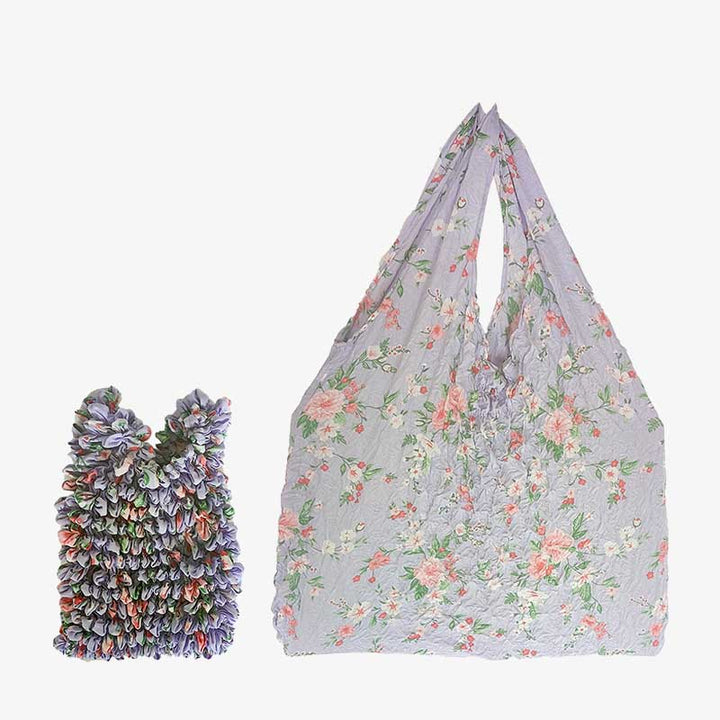 Teleskop-Plissee-Tasche für Damen, multifunktionale, flexible Einkaufshandtasche