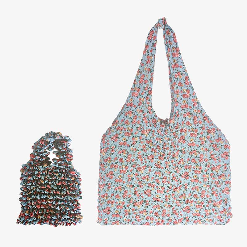 Teleskop-Plissee-Tasche für Damen, multifunktionale, flexible Einkaufshandtasche