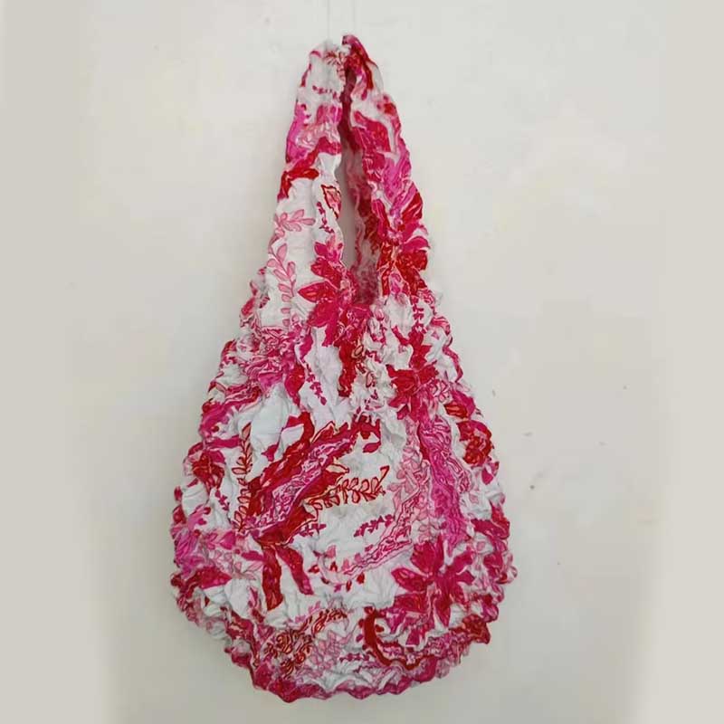 Teleskop-Plissee-Tasche für Damen, multifunktionale, flexible Einkaufshandtasche