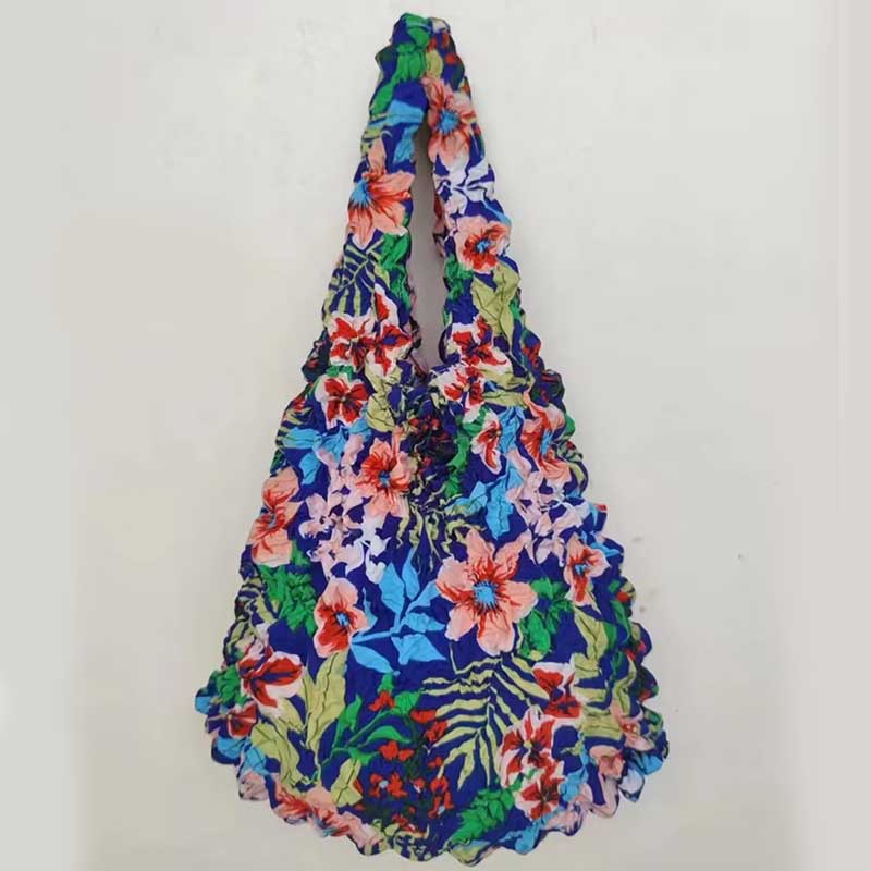 Teleskop-Plissee-Tasche für Damen, multifunktionale, flexible Einkaufshandtasche