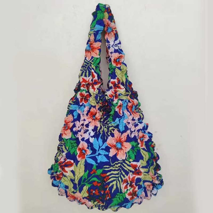 Teleskop-Plissee-Tasche für Damen, multifunktionale, flexible Einkaufshandtasche
