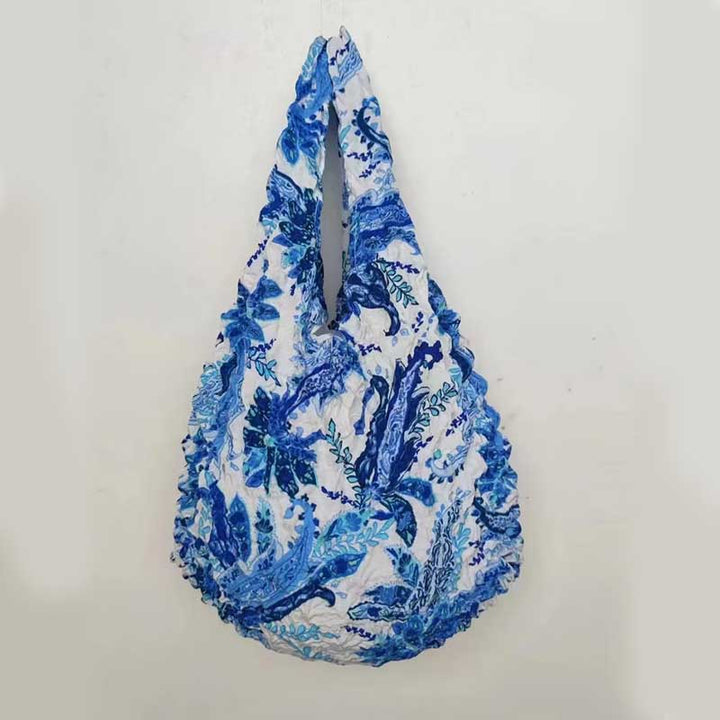 Teleskop-Plissee-Tasche für Damen, multifunktionale, flexible Einkaufshandtasche