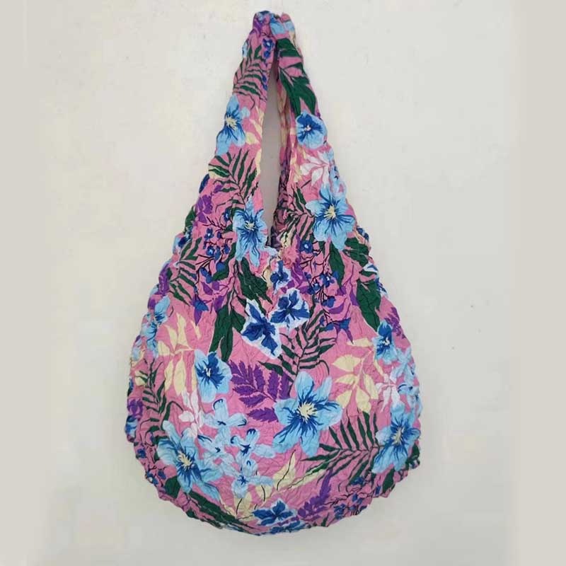 Teleskop-Plissee-Tasche für Damen, multifunktionale, flexible Einkaufshandtasche