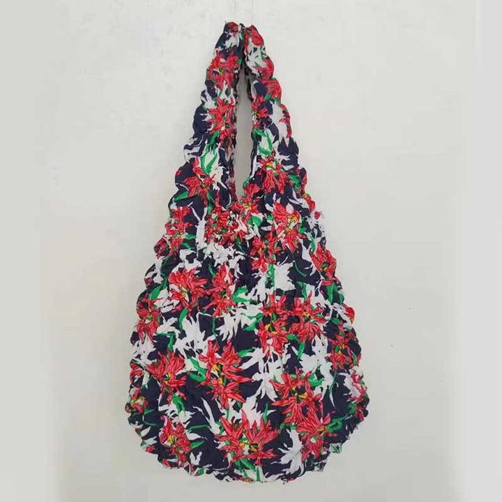 Teleskop-Plissee-Tasche für Damen, multifunktionale, flexible Einkaufshandtasche
