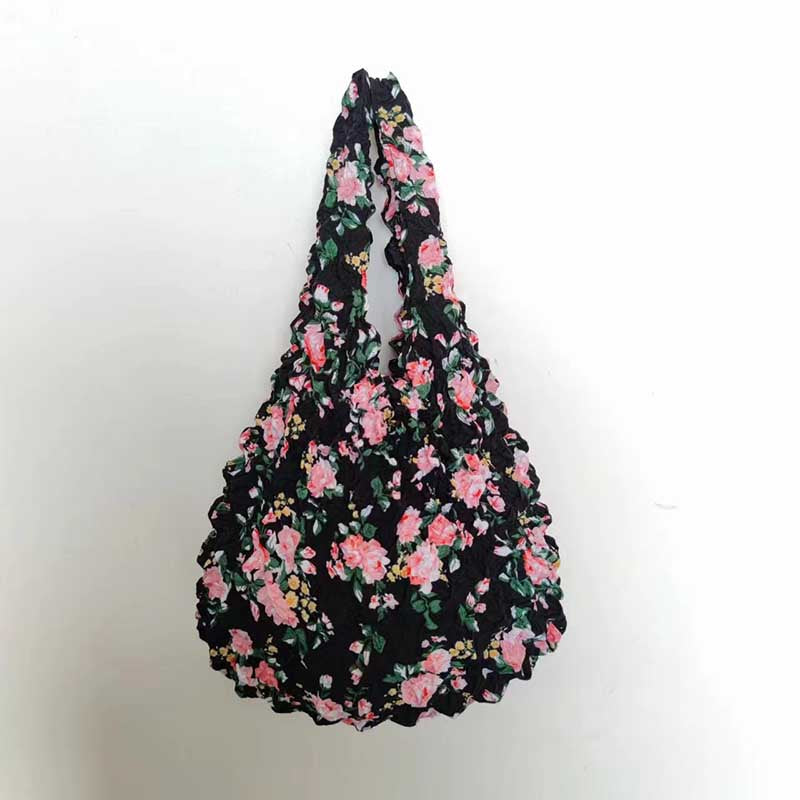 Teleskop-Plissee-Tasche für Damen, multifunktionale, flexible Einkaufshandtasche