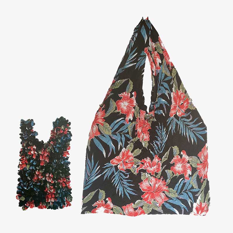 Teleskop-Plissee-Tasche für Damen, multifunktionale, flexible Einkaufshandtasche