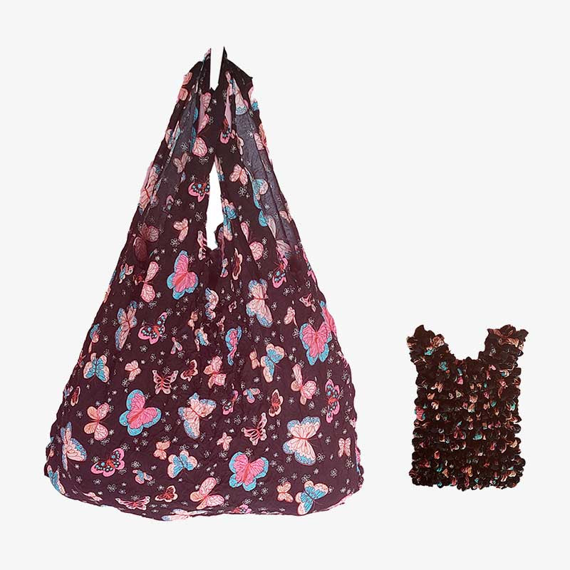 Teleskop-Plissee-Tasche für Damen, multifunktionale, flexible Einkaufshandtasche