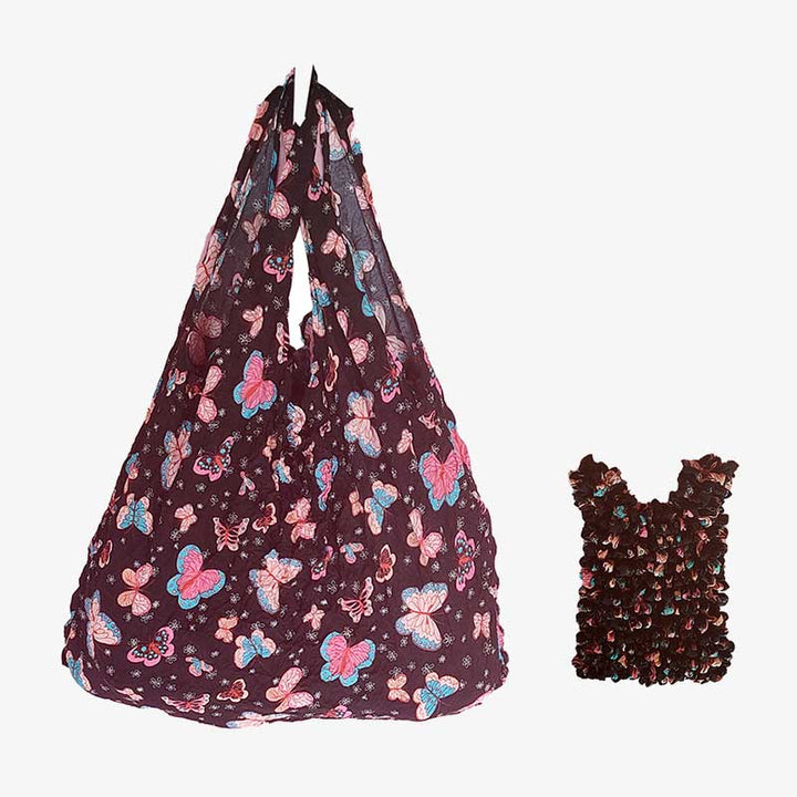 Teleskop-Plissee-Tasche für Damen, multifunktionale, flexible Einkaufshandtasche