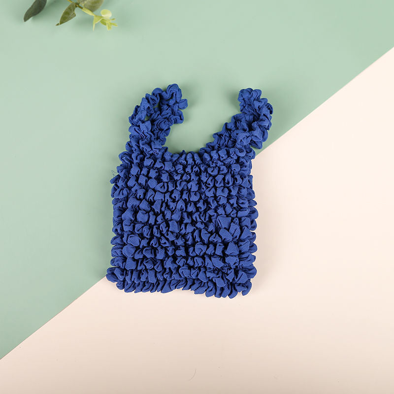 Teleskop-Plissee-Tasche für Damen, multifunktionale, flexible Einkaufshandtasche