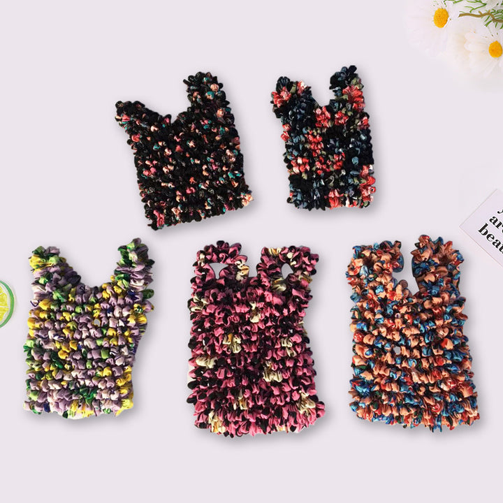 Teleskop-Plissee-Tasche für Damen, multifunktionale, flexible Einkaufshandtasche