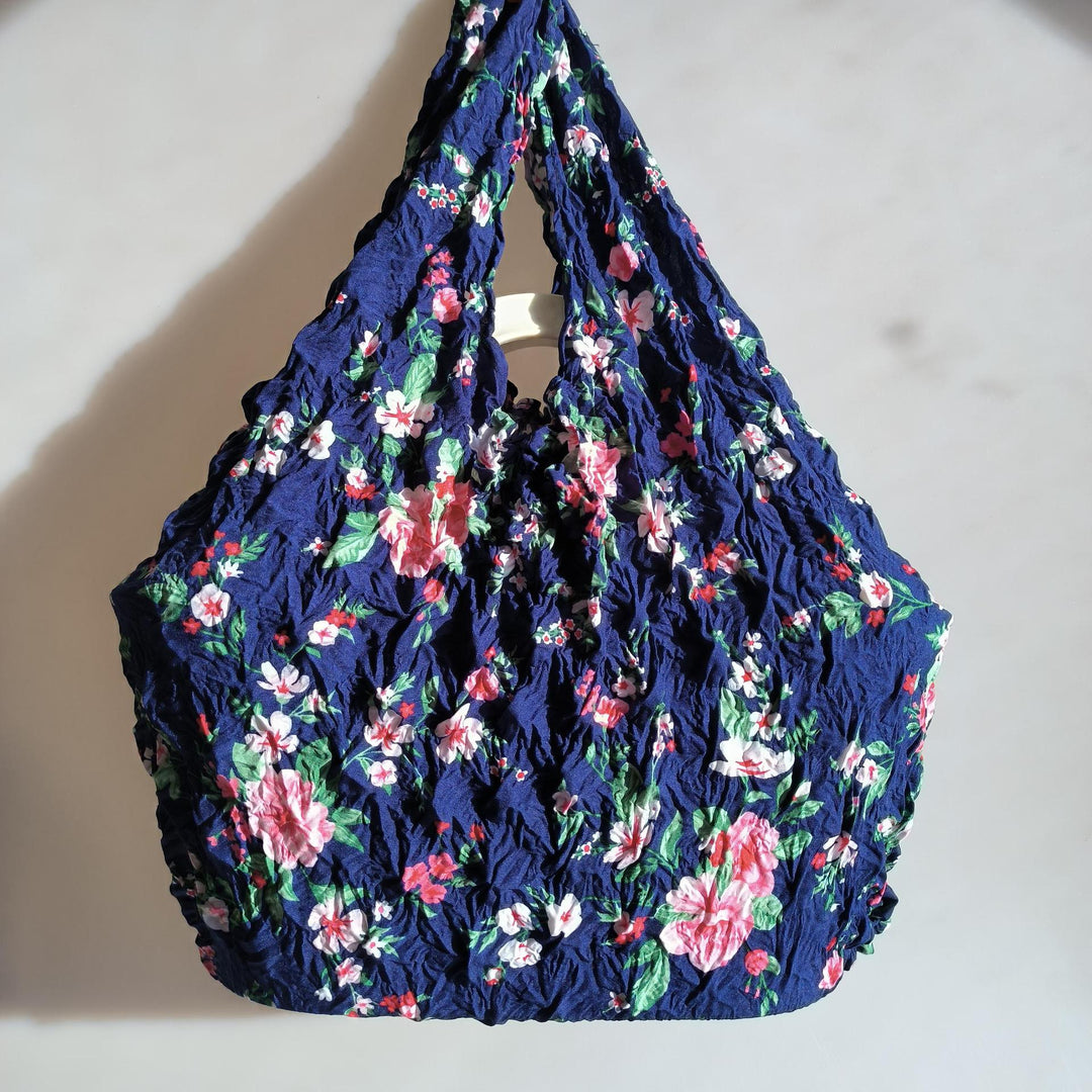 Teleskop-Plissee-Tasche für Damen, multifunktionale, flexible Einkaufshandtasche