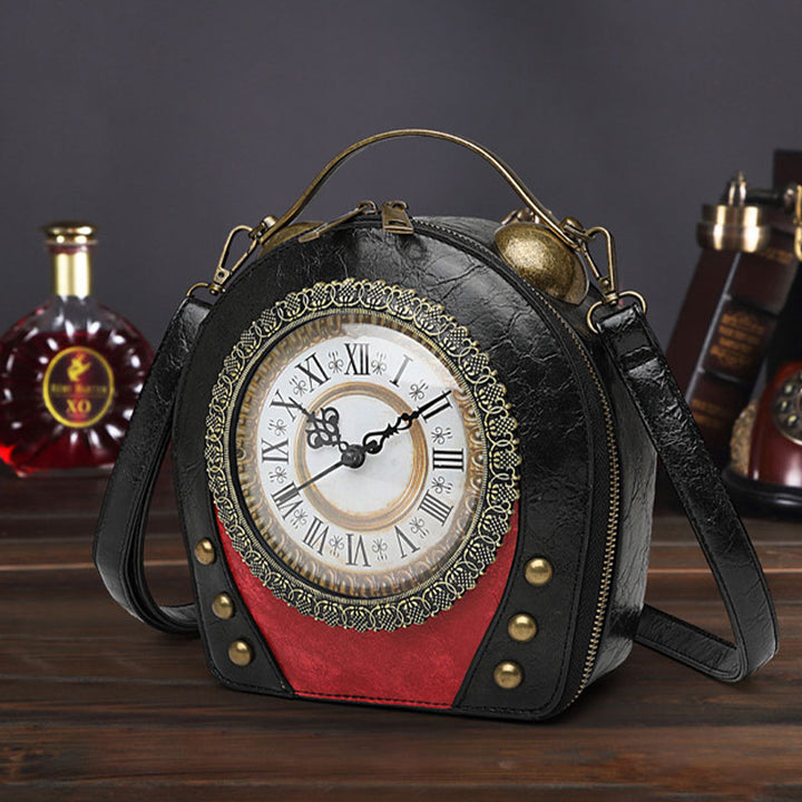 Umhängetasche mit Henkel für Damen im Retro-Stil mit Blumenmuster