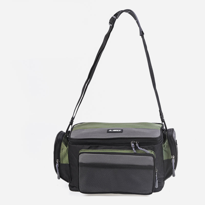 Angelzubehör-Tasche, große Kapazität, Oxford-Umhängetasche, Sporttasche