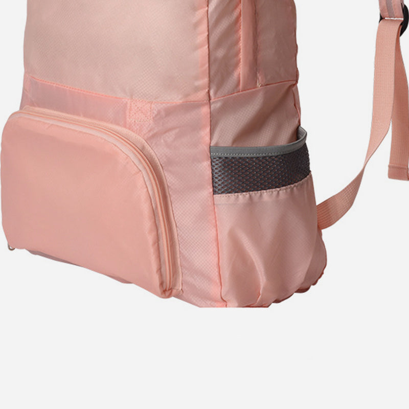 Rucksack mit doppeltem Verwendungszweck, tragbar, leicht, zusammenklappbar, für Reisen und Schule