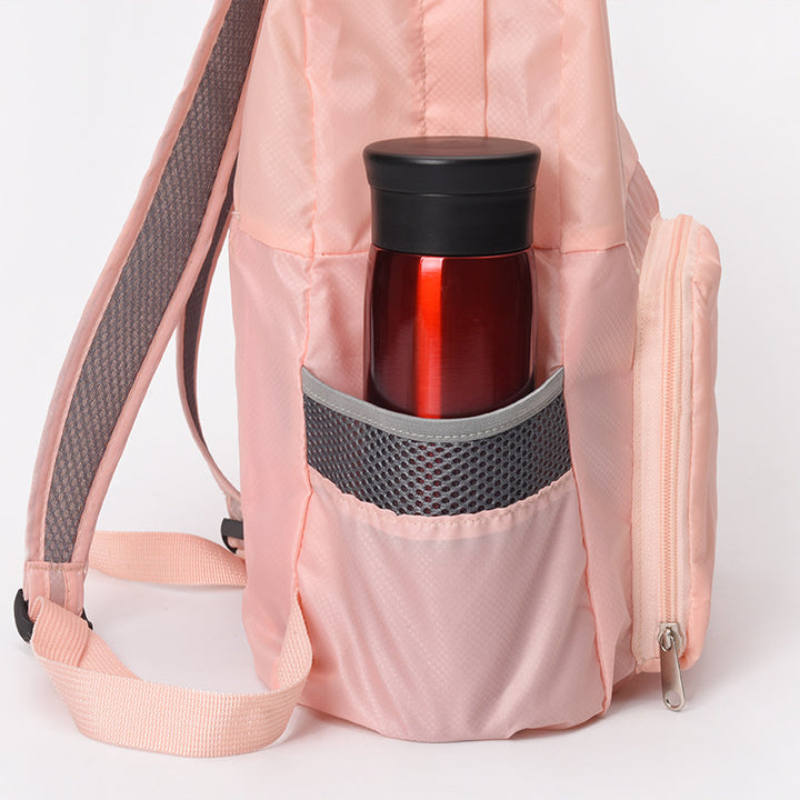 Rucksack mit doppeltem Verwendungszweck, tragbar, leicht, zusammenklappbar, für Reisen und Schule