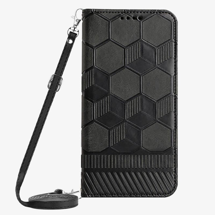 Crossbody-Telefonhülle für iPhone-Nest-Muster-Schutzhülle