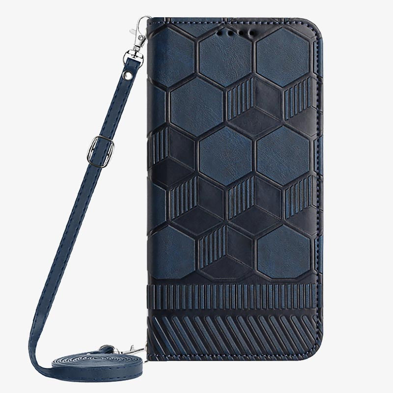 Crossbody-Telefonhülle für iPhone-Nest-Muster-Schutzhülle