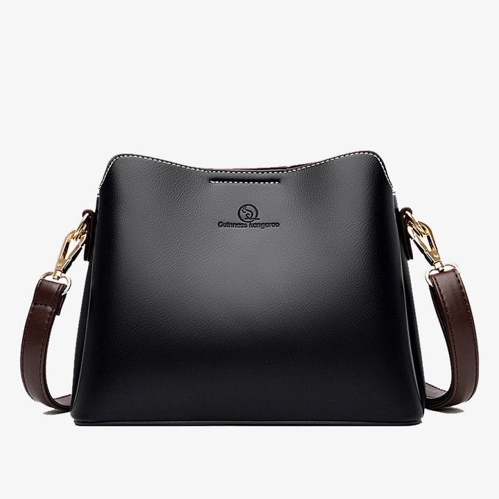 Beuteltasche mit drei Fächern für Pendler
