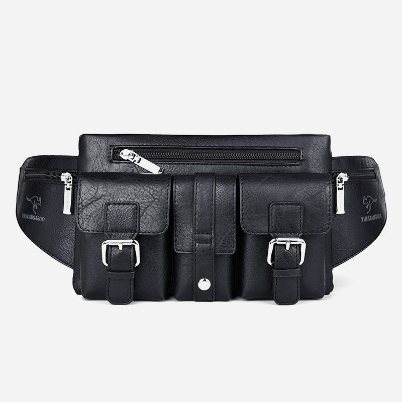 Brusttasche mit mehreren Taschen für Herren, robuste Umhängetasche