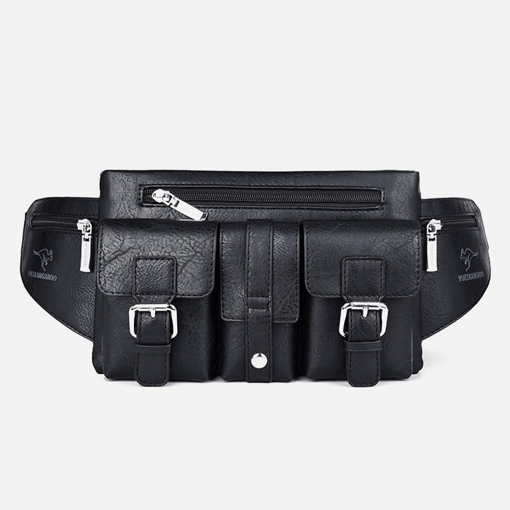 Brusttasche mit mehreren Taschen für Herren, robuste Umhängetasche