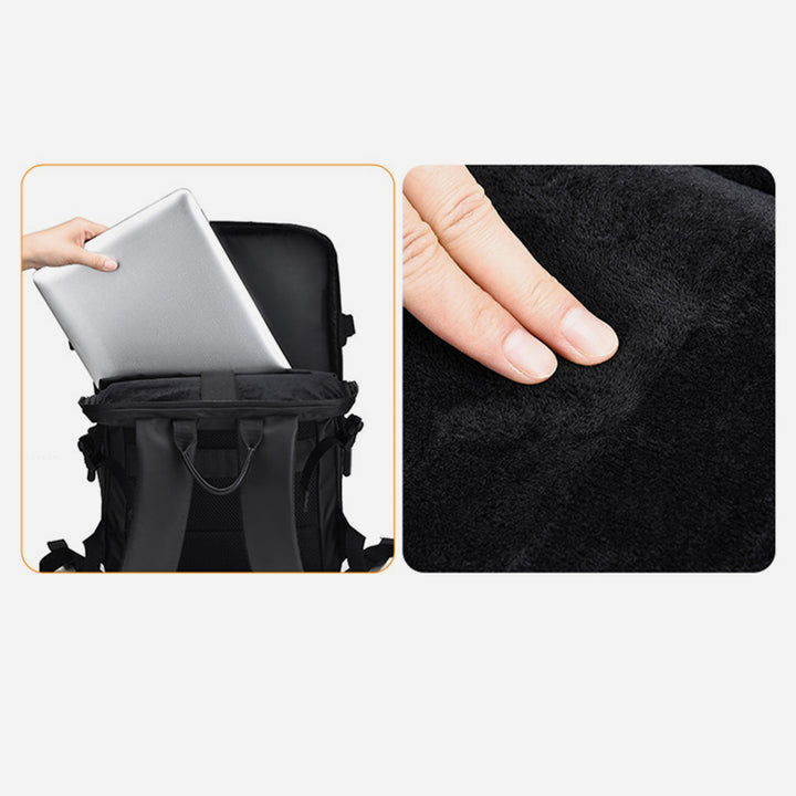 Frauen Männer Outdoor Radfahren Laptop Rucksack Können Setzen Helm Basketball