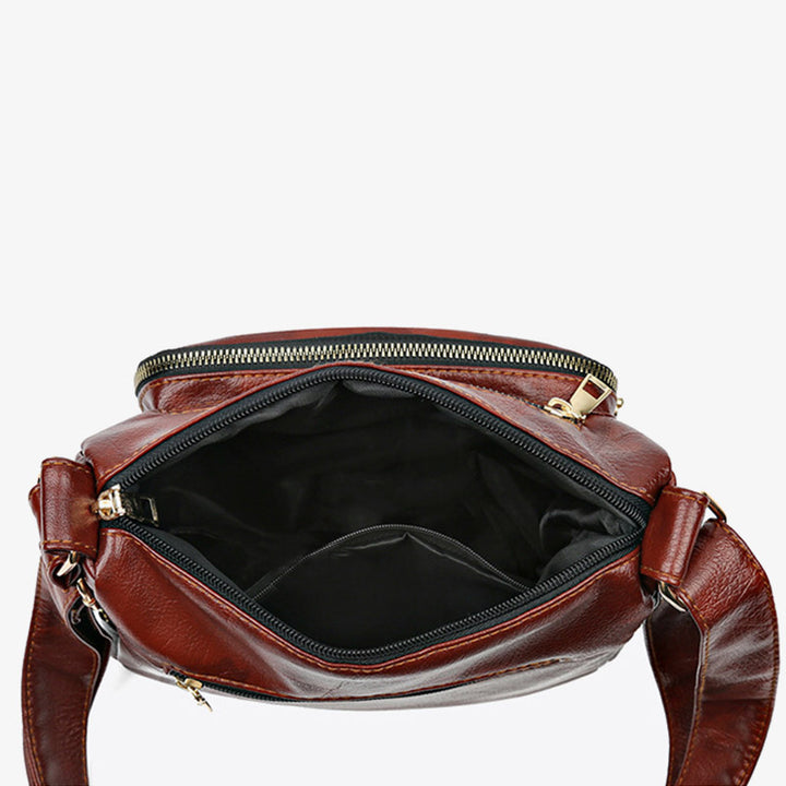 Rivet Crossbody Bag Weiche vegane Ledergeldbörse für Damen