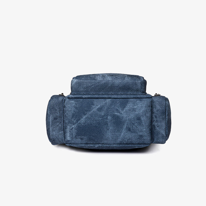 Retro Leder Rucksack Cabrio Sling Tasche für Frauen Weekender