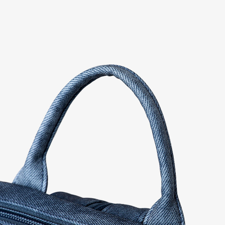 Retro Leder Rucksack Cabrio Sling Tasche für Frauen Weekender